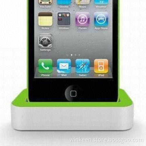 MFI Compatible Dock Station for iPhone 4/4S and iPod Touch, with Changeable Adapter